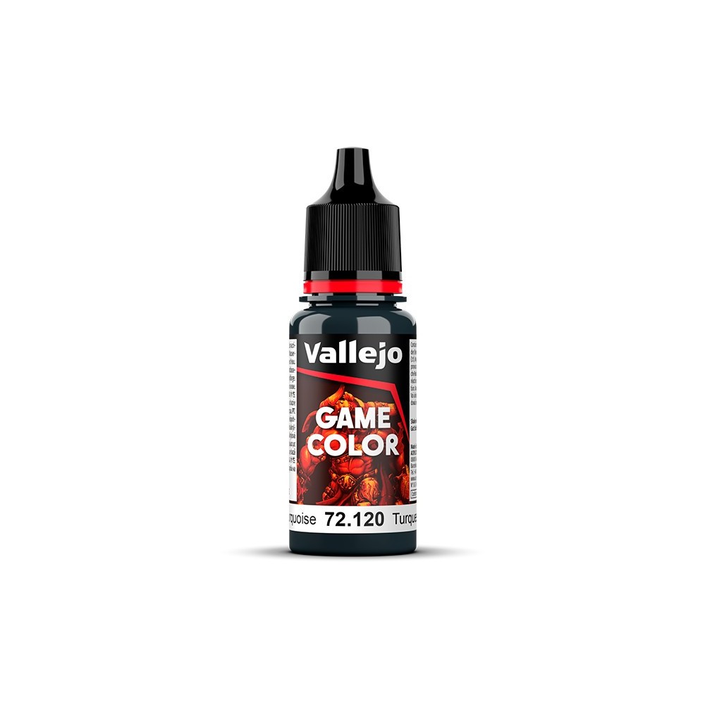 Acrílico Game Color - Turquesa Abisal 13-001-0325 Vallejo Vallejo Acrílico Game Color - Turquesa Abisal 13-001-0325 Vallejo Vallejo