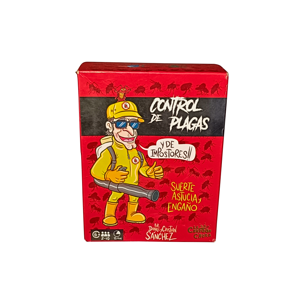 Control de plagas - Juego de Mesa 03-001-0289 La Ludotteka La Ludotteka