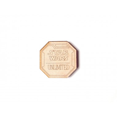 tokens star wars madera