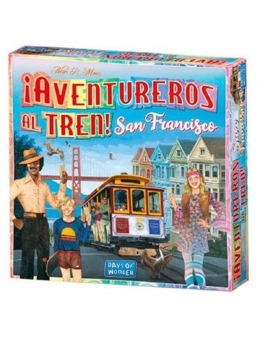 ¡Aventureros al Tren! San Francisco - ING 03-001-0167 Days Of Wonder Days Of Wonder