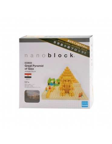 La gran pirámide de Giza Egipto 12-001-0068 Nanoblock Nanoblock