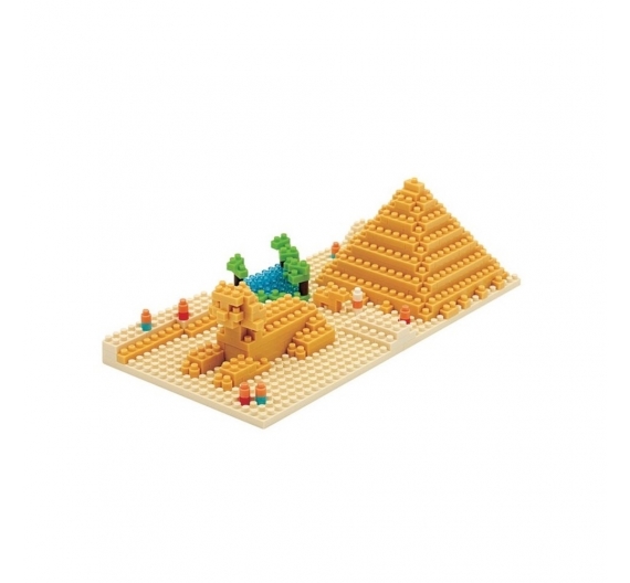 La gran piramide de Giza EGIPTO - AV NBH-033 Nanoblock Nanoblock