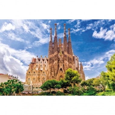 rompecabezas La Sagrada Familia - puzzle 1000 piezas arquitectura