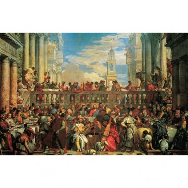 rompecabezas Bodas de CanA - rompecabezas pintura renacentista