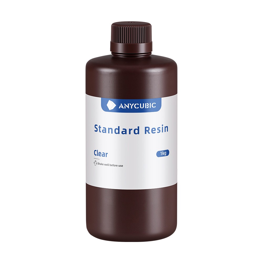 Resina Standard Anycubic 1Kg Transparente 13-001-0628 Resina Standard Anycubic 1Kg Transparente 13-001-0628