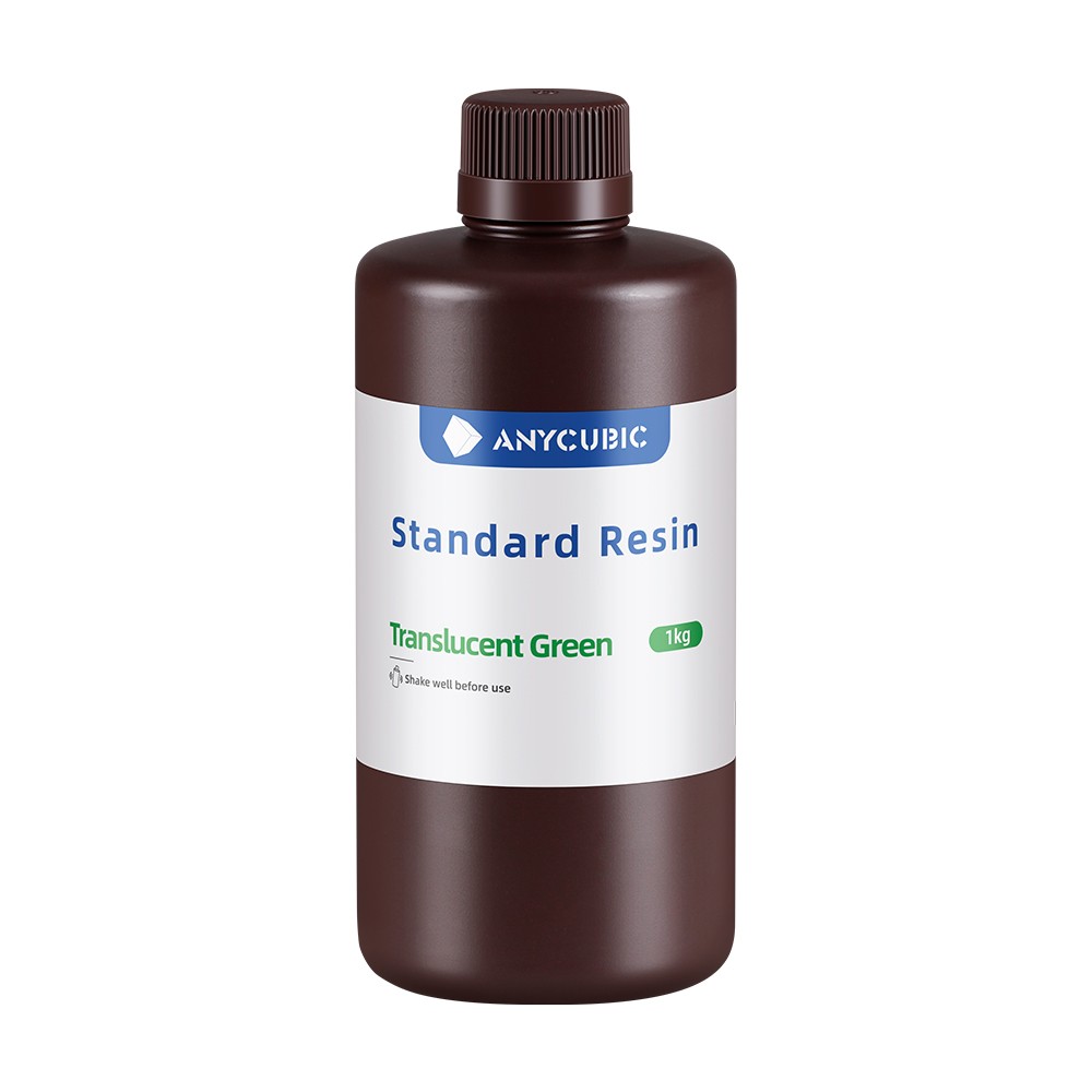 Resina Standard Anycubic 1Kg Verde Translúcido 13-001-0634 Anycubic Anycubic