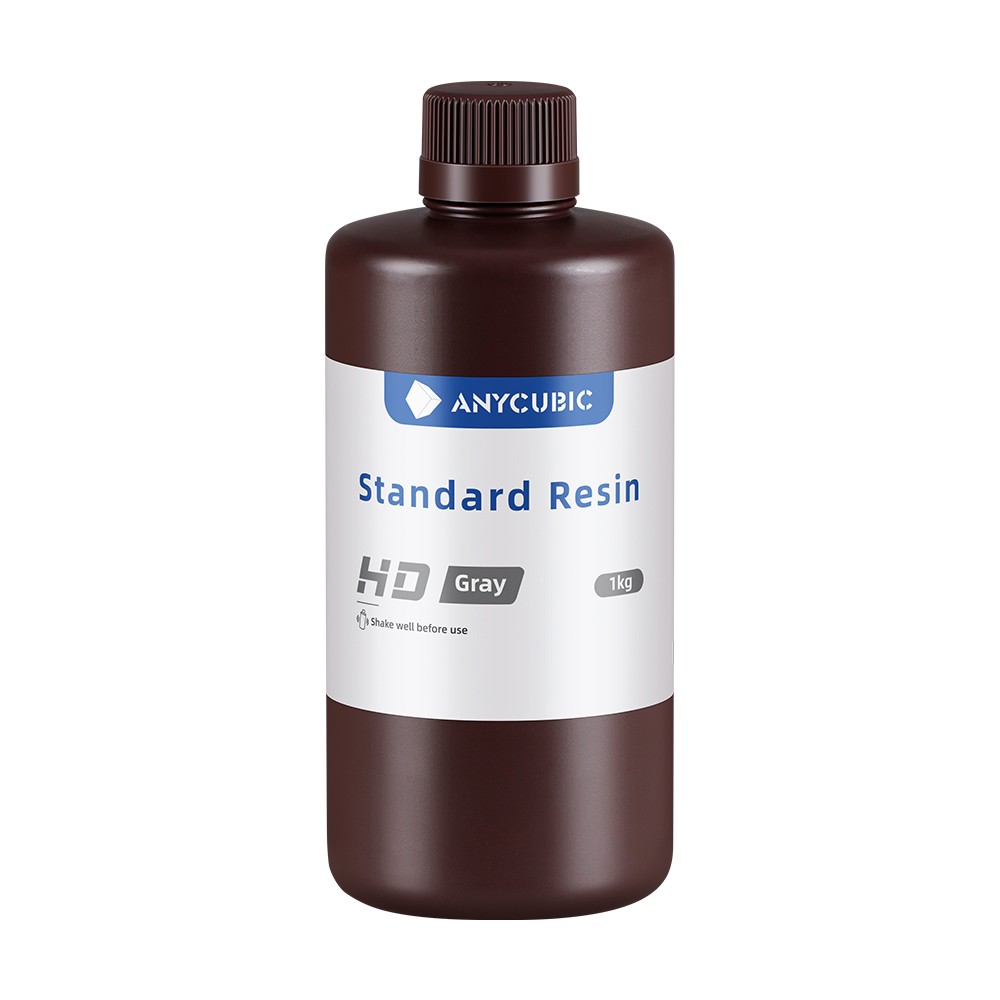 Resina Standard Anycubic 1Kg Hd Gris 09-004-0001 Anycubic Anycubic