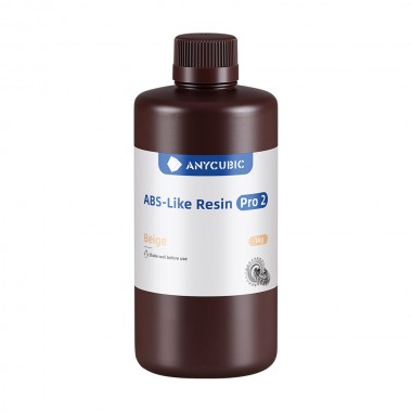Resina Anycubic Para Impresora 3d Abs-like Pro 2 1kg beige 09-004-0015 Anycubic Anycubic