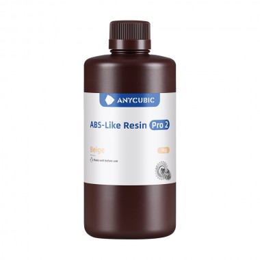Resina Anycubic Para Impresora 3d Abs-like Pro 2 1kg beige 09-004-0015 Anycubic Anycubic