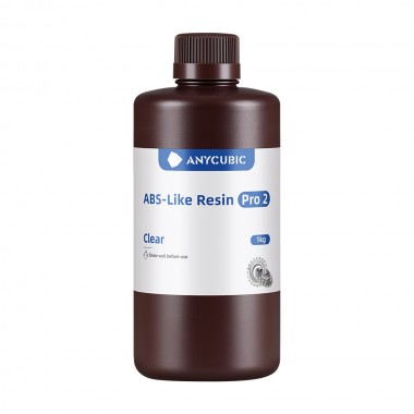 Resina Anycubic Para Impresora 3d Abs-like Pro 2 1kg trasparente 09-004-0013 Anycubic Anycubic