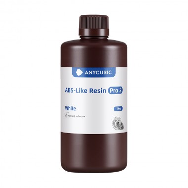 Resina Anycubic Para Impresora 3d Abs-like Pro 2 1kg blanco 09-004-0011 Anycubic Anycubic
