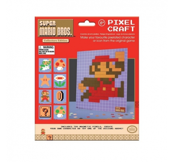 Paladone Super Mario Bros. Pixel Craft - Imanes PLDIMN458459  Nintendo