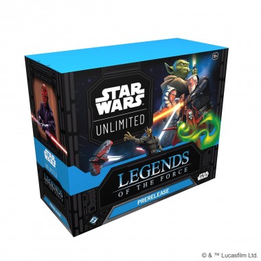 Star Wars Unlimited prerelease box - Legends of the Force kit - SW Unlimited