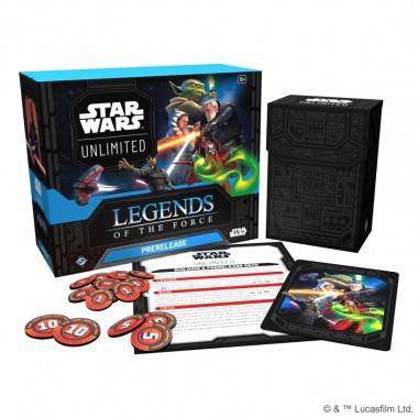 Star Wars Unlimited prerelease box - Legends of the Force kit - SW Unlimited