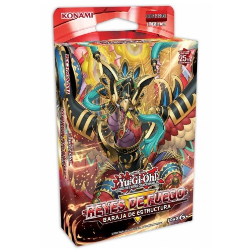 Yu-Gi-Oh! Baraja de Estructura: Reyes de Fuego - Esp 06-001-0042 Konami Konami