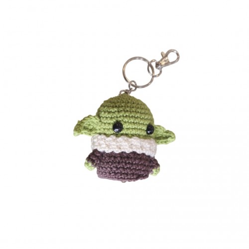 Amigurumi Baby Yoda Llavero