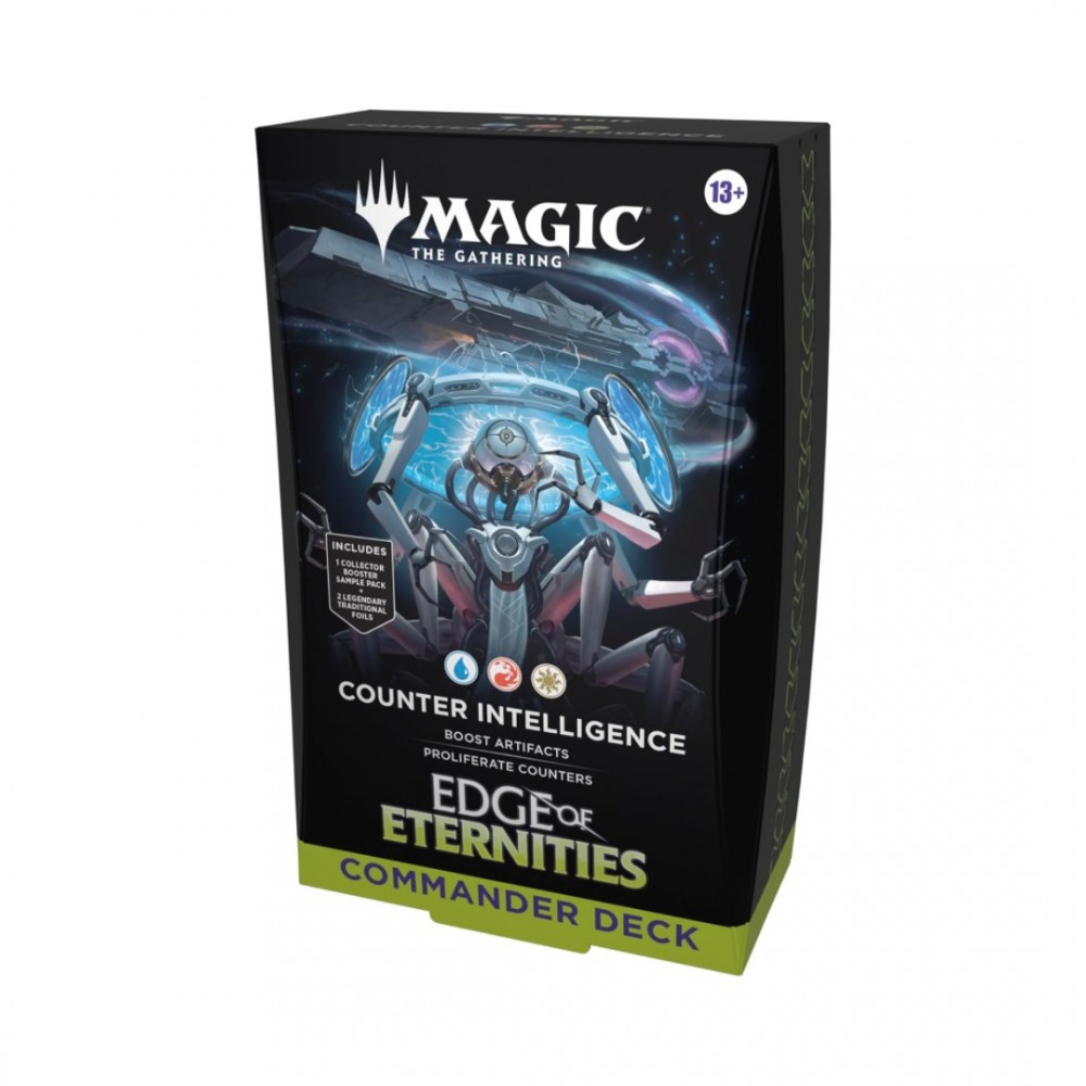 Magic: The Gathering - Commander Deck Edge Of Eternities Counter Intelligence 06-001-0182 Wizard of the Coast Wizard of the C...