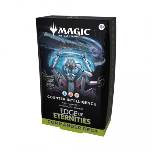 Magic: The Gathering - Commander Deck Edge Of Eternities Counter Intelligence 06-001-0182 Wizard of the Coast Wizard of the C...
