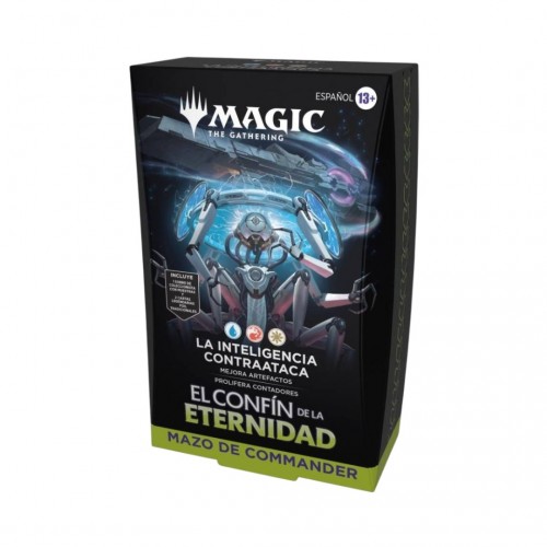Magic: The Gathering - Commander Deck El Confín De La Eternidad - La Inteligencia Contraataca 06-001-0184 Wizard of the Coast...