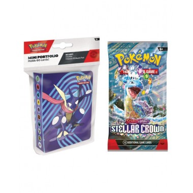 Pokémon: Mini Portafolio Escarlata Y Púrpura - Corona Astral 06-002-0029 The Pokémon Company The Pokémon Company