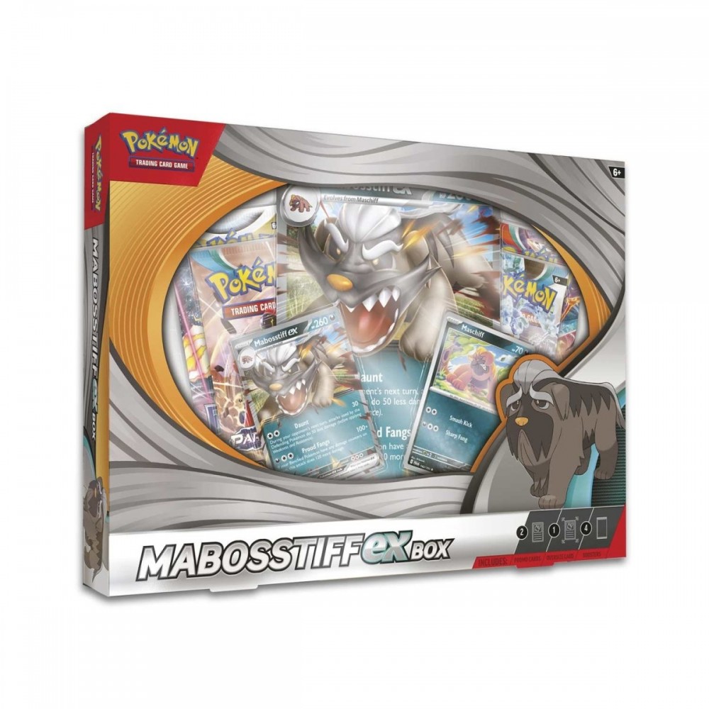 Pokémon: Colección Mabosstiff Ex 06-002-0033 The Pokémon Company The Pokémon Company Pokémon: Colección Mabosstiff Ex 06-002-0033 The Pokémon Company The Pokémon Company
