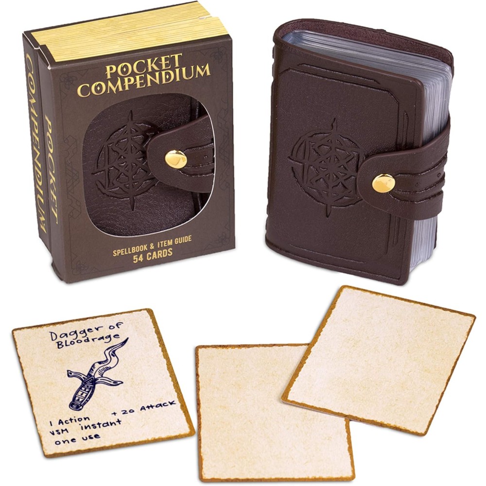 Pocket Compendium Spellbook & Item Guide (54 cards) - Ing Pocket Compendium Spellbook & Item Guide (54 cards) - Ing