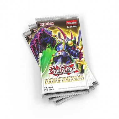 Yu-Gi-Oh! Doom Of Dimensions - Display x24 Sobres - Ing  Konami Konami