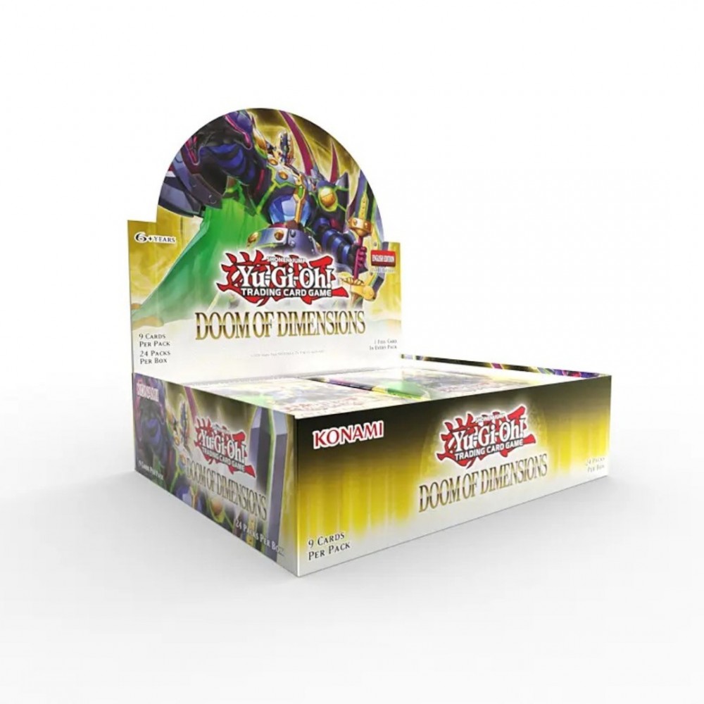 Yu-Gi-Oh! Doom Of Dimensions - Display x24 Sobres - Ing Konami Konami Yu-Gi-Oh! Doom Of Dimensions - Display x24 Sobres - Ing Konami Konami