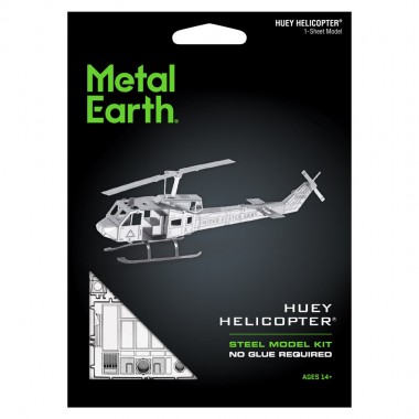 Helicóptero Uh-1 Huey - Para Armar 15-001-0142 Metal Earth Metal Earth