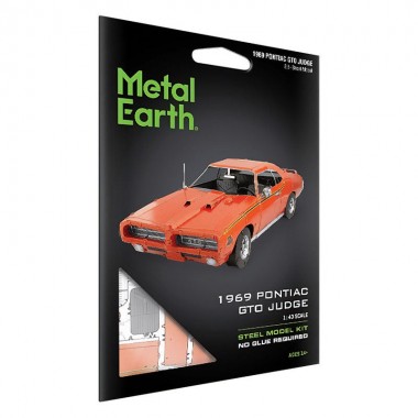 Carro 1969 Pontiac GTO Judge - Para Armar 15-001-0197 Metal Earth Metal Earth