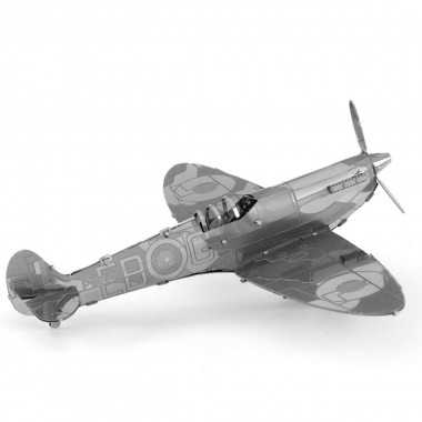 Avión Supermarine Spitfire - Para Armar 15-001-0177 Metal Earth Metal Earth