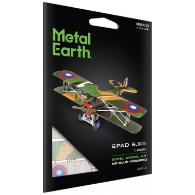 Avión Spad S.XIII - Para Armar 15-001-0190 Metal Earth Metal Earth