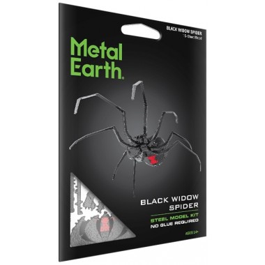 Araña Viuda Negra - Para Armar 15-001-0180 Metal Earth Metal Earth