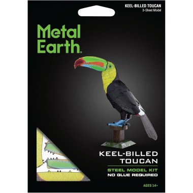Ave Tucán Pico De Quilla - Para Armar 15-001-0195 Metal Earth Metal Earth