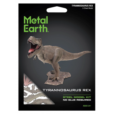 Dinosaurio Tiranosaurio Rex - Para Armar 15-001-0192 Metal Earth Metal Earth