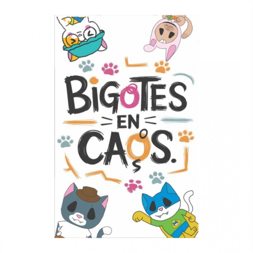 Bigotes En Caos - Juego De Mesa 03-001-0432 Creo Mi Juego Creo Mi Juego