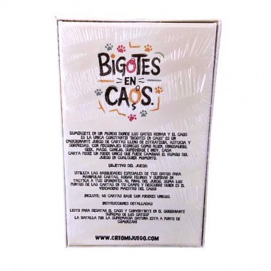 Bigotes En Caos - Juego De Mesa 03-001-0432 Creo Mi Juego Creo Mi Juego