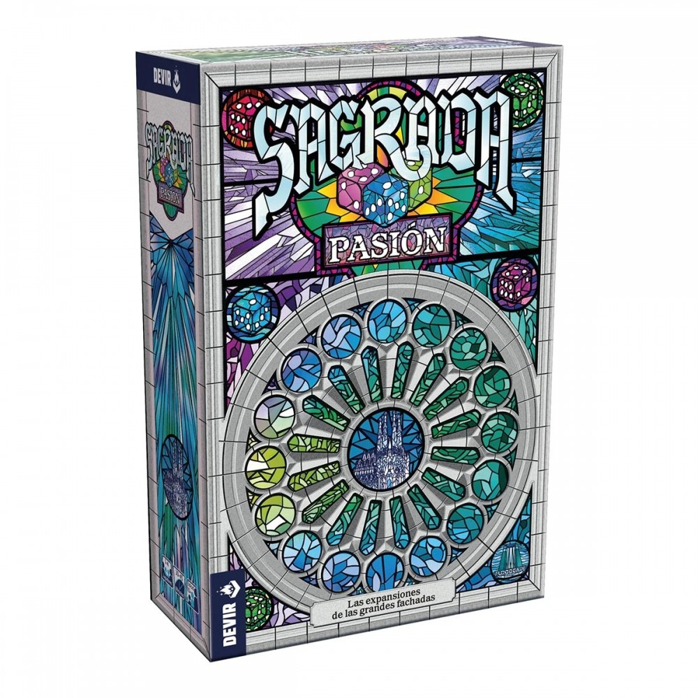 Sagrada: Pasión - Expansión 01-001-0697 Devir Devir Sagrada: Pasión - Expansión 01-001-0697 Devir Devir