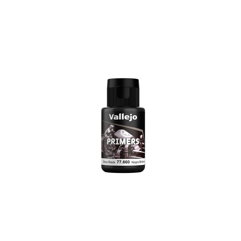 Surface Primer Negro Brillante 32ml - Vallejo 13-001-0650 Vallejo Vallejo