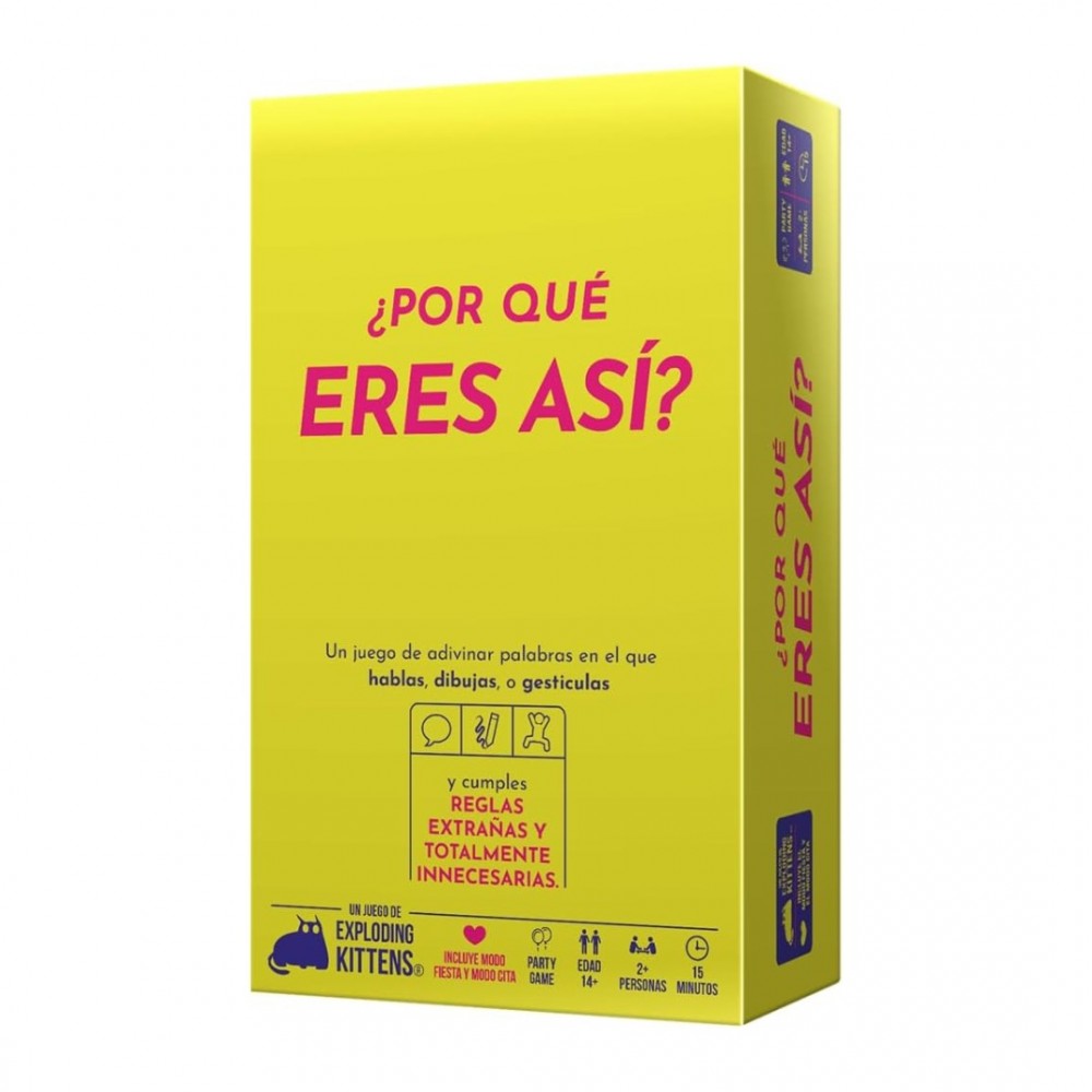 ¿Por qué eres así? 02-001-0074 Exploding Kittens Inc Exploding Kittens Inc ¿Por qué eres así? 02-001-0074 Exploding Kittens Inc Exploding Kittens Inc