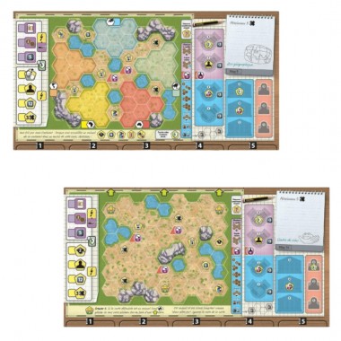 Ark Nova: Paquete De Mapas N1 01-001-0684 Maldito Games Maldito Games