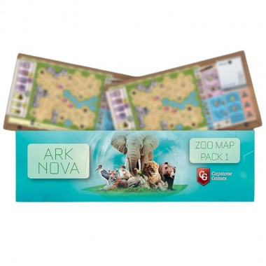 Ark Nova: Paquete De Mapas N1 01-001-0684 Maldito Games Maldito Games