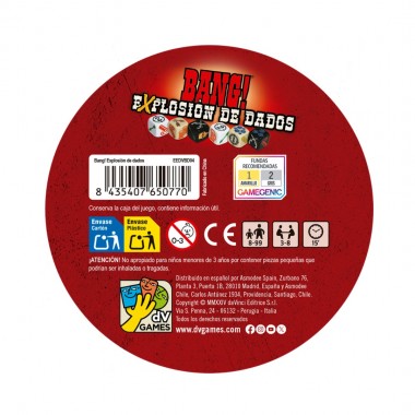 Bang! Explosión De Dados 03-001-0422 Dv Giochi Dv Giochi Bang! Explosión De Dados 03-001-0422 Dv Giochi Dv Giochi