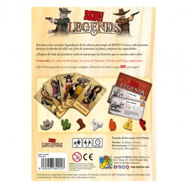 Bang! Legends 03-001-0417 Dv Giochi Dv Giochi Bang! Legends 03-001-0417 Dv Giochi Dv Giochi