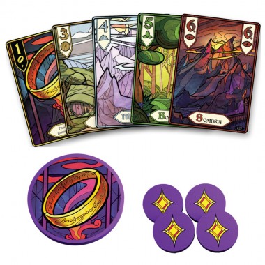 La Comunidad Del Anillo: El Juego De Bazas 01-001-0681 Asmodee Asmodee