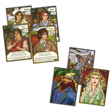 La Comunidad Del Anillo: El Juego De Bazas 01-001-0681 Asmodee Asmodee