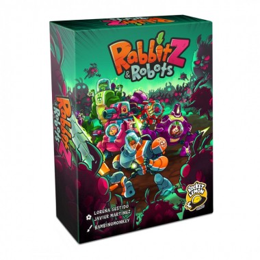 RabbitZ & Robots - Juego De Cartas 03-001-0438 Asmodee Asmodee