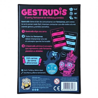 Gestrudis - Juego De Cartas 03-001-0439 Asmodee Asmodee