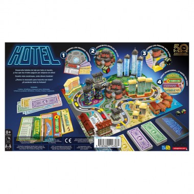 Hotel - Juego De Mesa 03-001-0414 Asmodee Asmodee