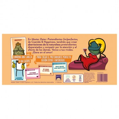 Master Dater - Juego De Cartas 02-001-0077 Asmodee Asmodee